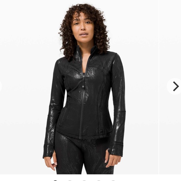 lululemon athletica Define Jacket *Shine - Black size 8 like new - Picture 3 of 15